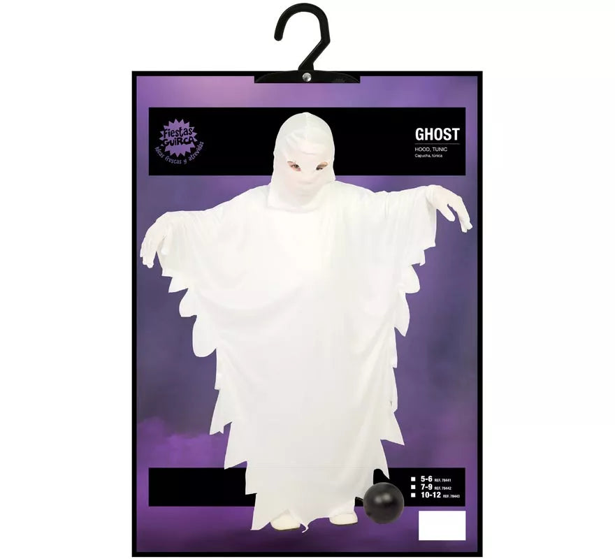 Translation missing: es.Disfraz de Fantasma Blanco para niños
