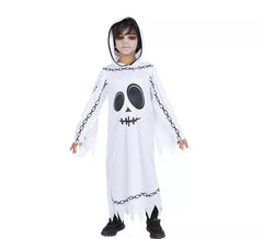 Disfraz de Fantasma Encadenado con capucha para niño