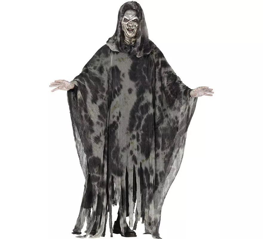 Translation missing: es.Disfraz de Fantasma gris para hombre