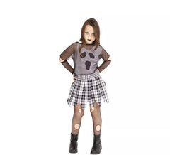Disfraz de Fantasma Punky para niña
