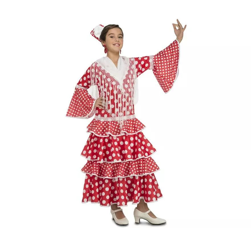 Translation missing: es.Disfraz de Flamenca Sevilla para niña