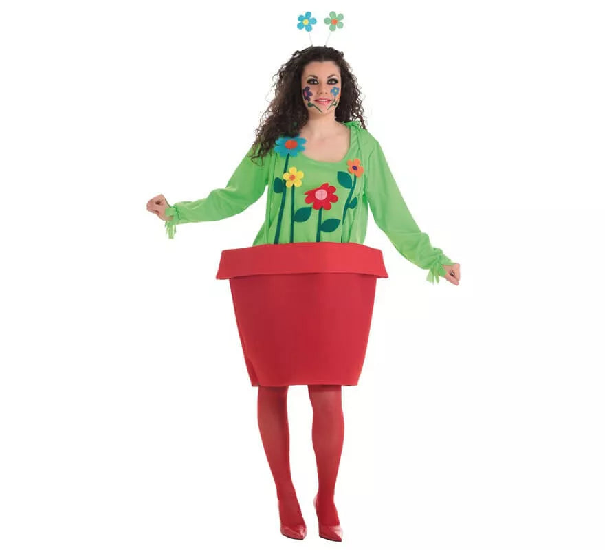 Translation missing: es.Disfraz de Flores en Maceta para mujer