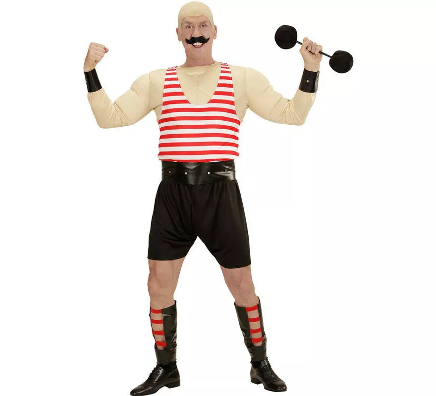 Translation missing: es.Disfraz de Forzudo de Circo para hombre
