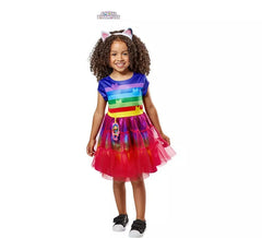 Disfraz de Gabbys Dollhouse Arcoíris para niña