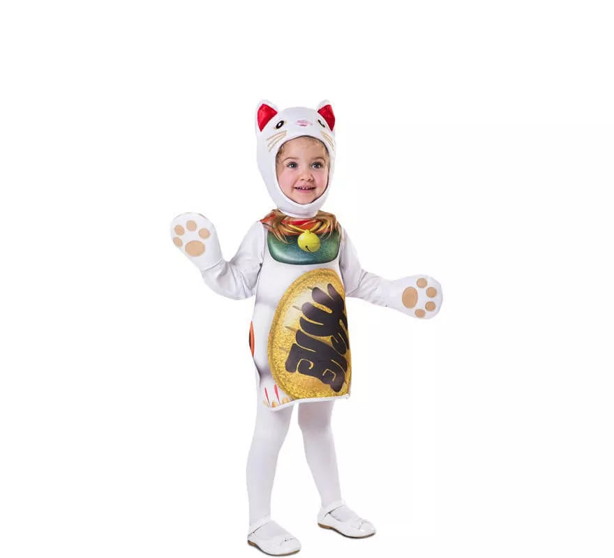 Translation missing: es.Disfraz de Gatito De La Suerte para niños y bebé