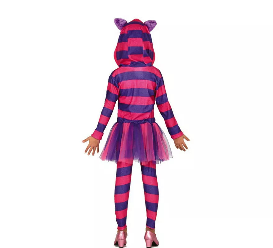 Translation missing: es.Disfraz de Gato Cheshire para niña