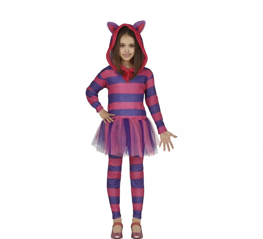 Translation missing: es.Disfraz de Gato Cheshire para niña