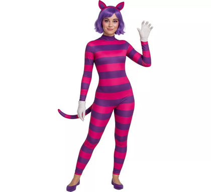 Disfraz de Gato de Cheshire para mujer
