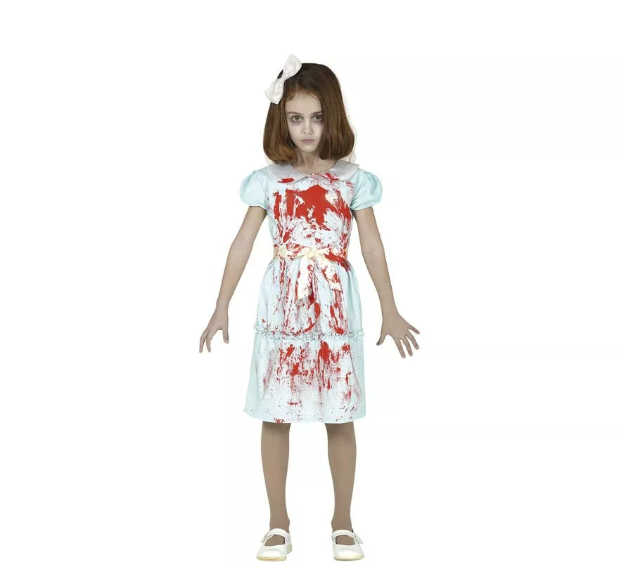 Translation missing: es.Disfraz de Gemela Fantasma para niña