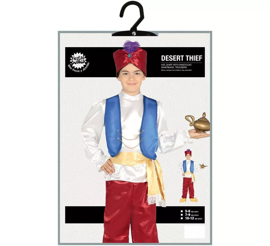 Translation missing: es.Disfraz de Genio de la Lámpara para niño