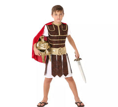 Disfraz de Gladiador con capa para niño