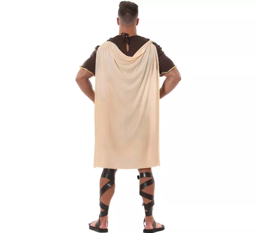 Translation missing: es.Disfraz de Gladius marrón para hombre