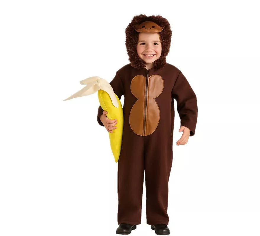 Translation missing: es.Disfraz de Gorila con Banana para niños