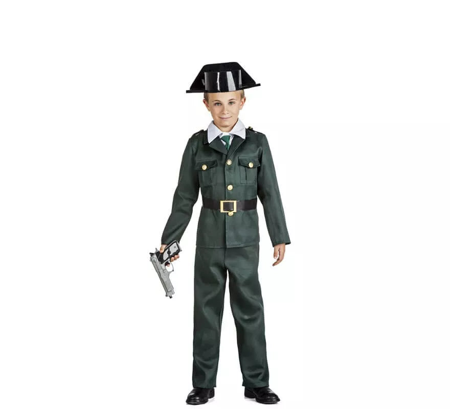 Translation missing: es.Disfraz de Guardia Civil para niño