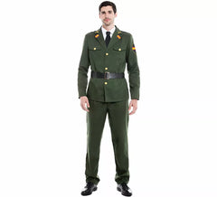 Disfraz de Guardia Civil Verde para hombre