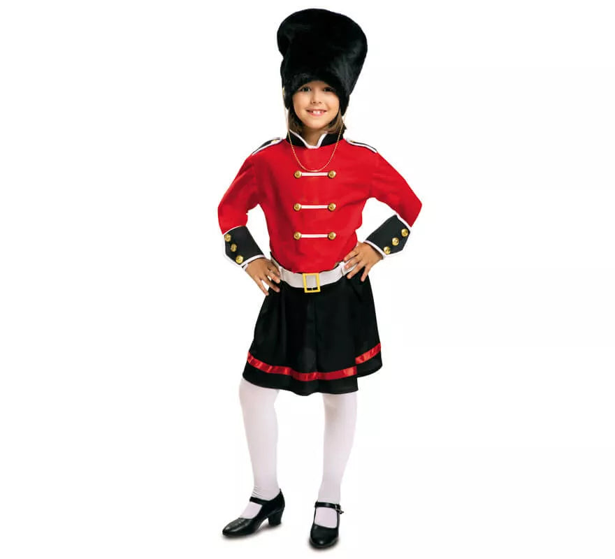 Translation missing: es.Disfraz de Guardia Inglesa para niña