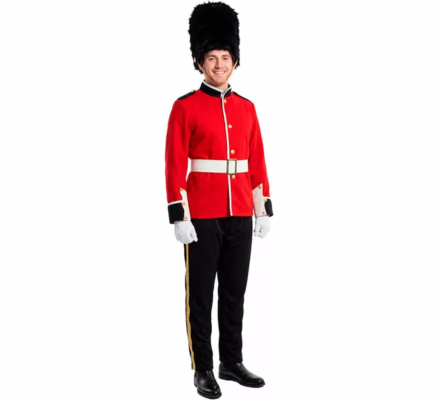 Translation missing: es.Disfraz de Guardia Real Inglés para hombre