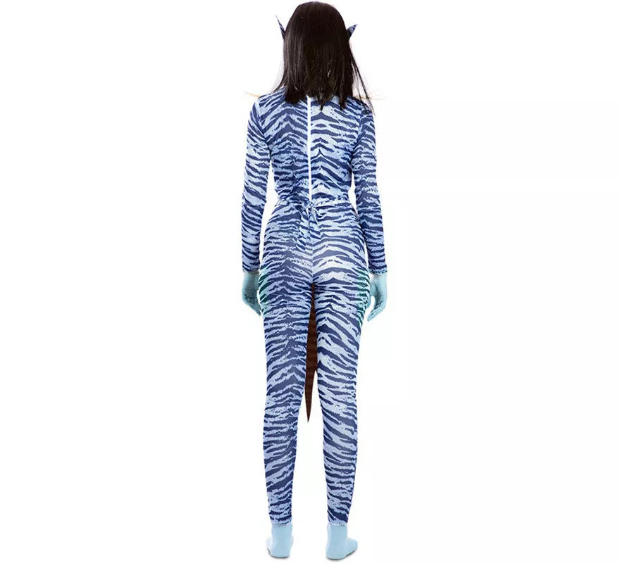 Translation missing: es.Disfraz de Guerrera Azul para mujer