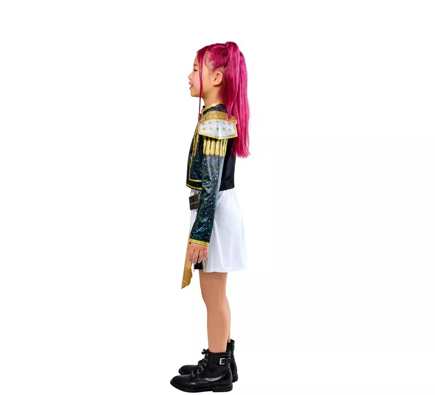 Translation missing: es.Disfraz de Guerrera K-Pop Mira Golden para niña