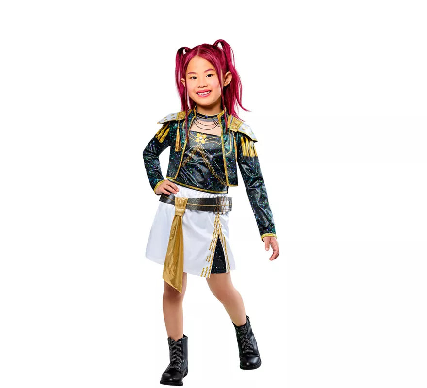 Translation missing: es.Disfraz de Guerrera K-Pop Mira Golden para niña