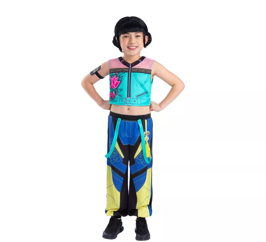 Translation missing: es.Disfraz de Guerrera K-Pop Zoey Classic para niña