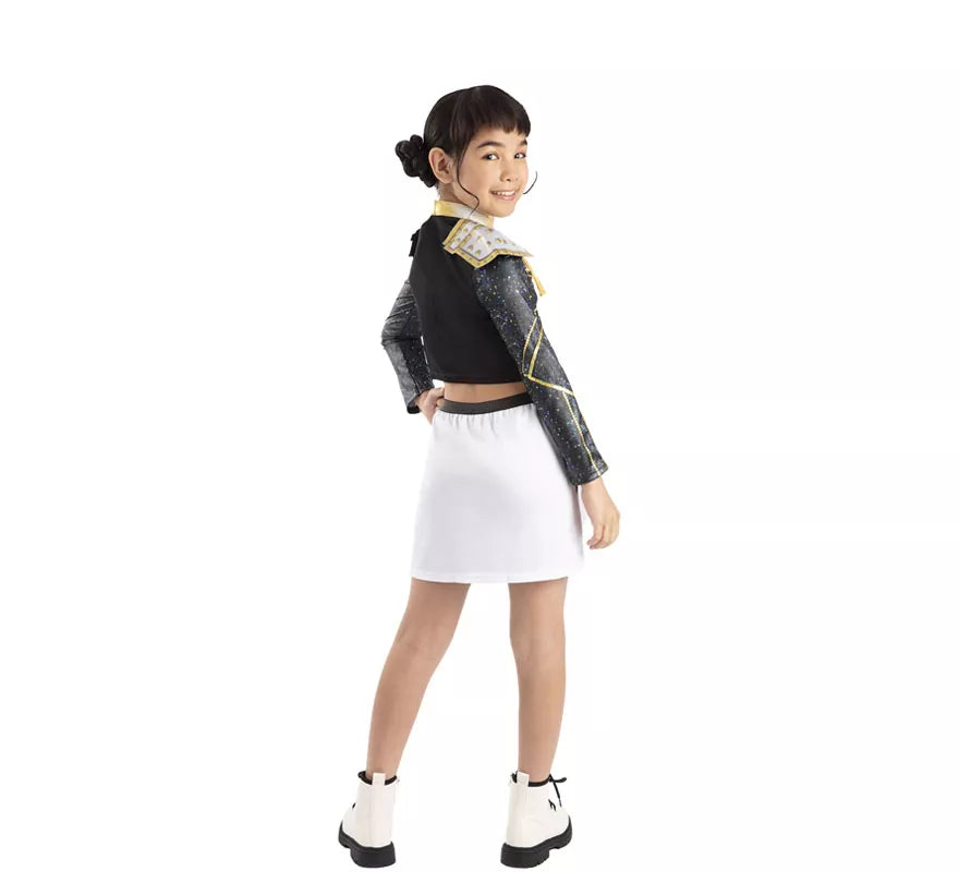 Translation missing: es.Disfraz de Guerrera K-Pop Zoey Golden para niña