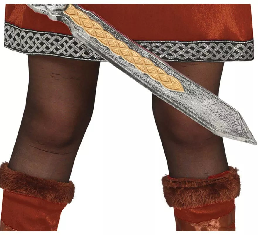 Translation missing: es.Disfraz de Guerrera Nórdica Vikinga para niña
