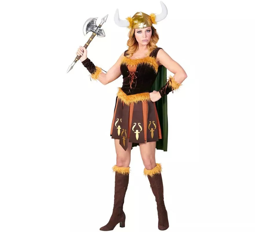 Translation missing: es.Disfraz de Guerrera Vikinga para mujer