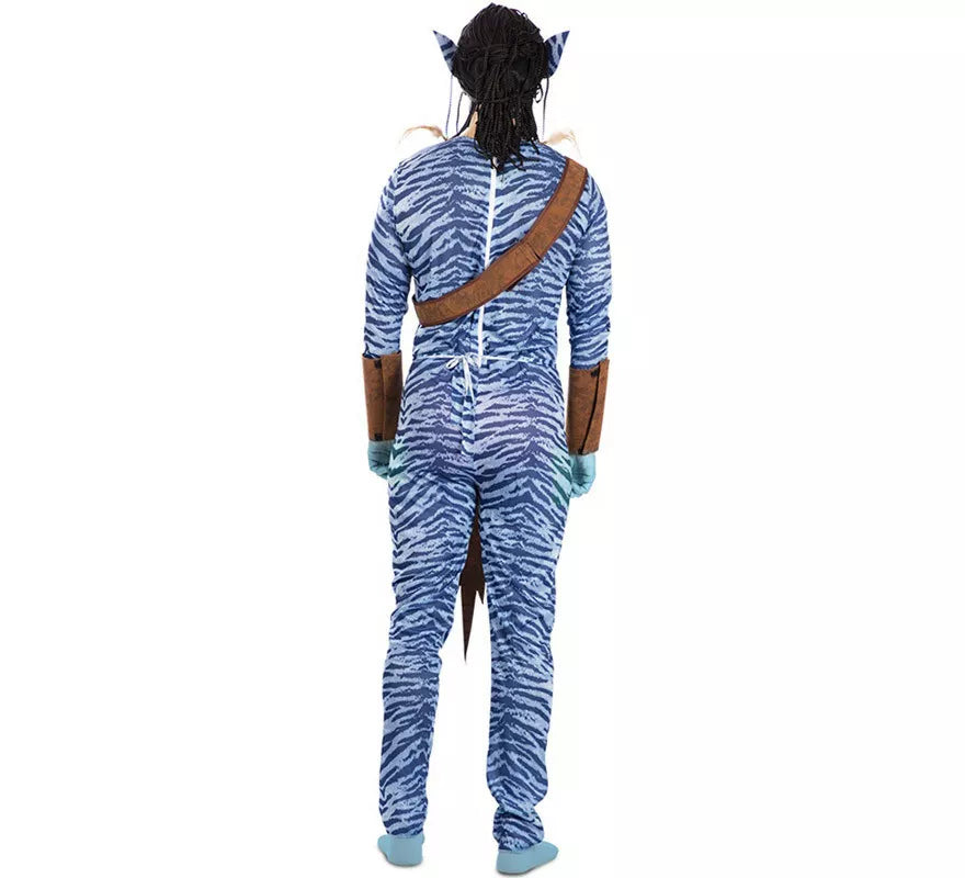 Translation missing: es.Disfraz de Guerrero Azul para hombre