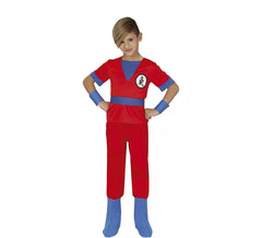 Disfraz de guerrero espacial rojo para niños