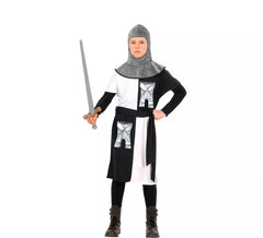 Disfraz de Guerrero Medieval Blanco para niño