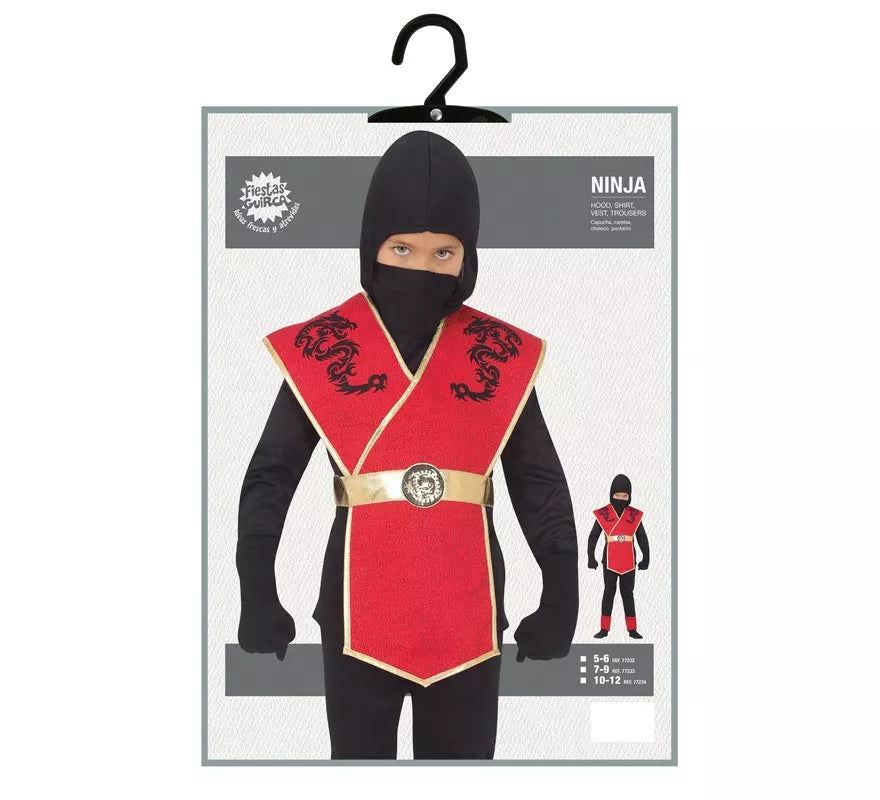 Translation missing: es.Disfraz de Guerrero Ninja para niños
