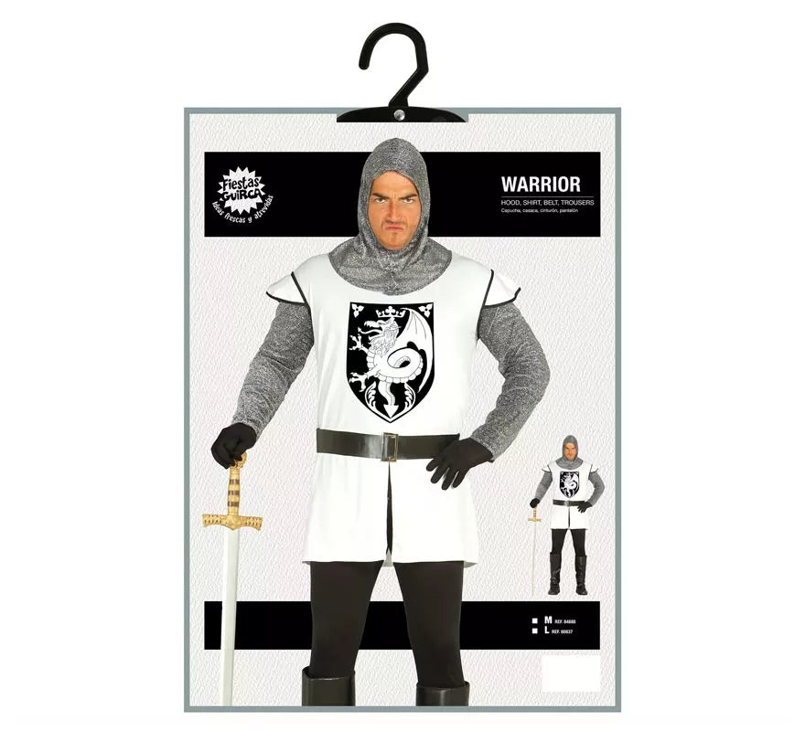 Disfraz de Guerrero o Caballero Medieval para Hombre