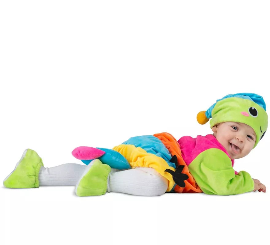 Translation missing: es.Disfraz de Gusanito con gorro luminoso para bebé y niños
