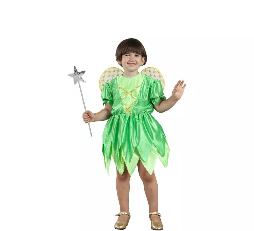 Translation missing: es.Disfraz de Hada Verde para bebé y niña