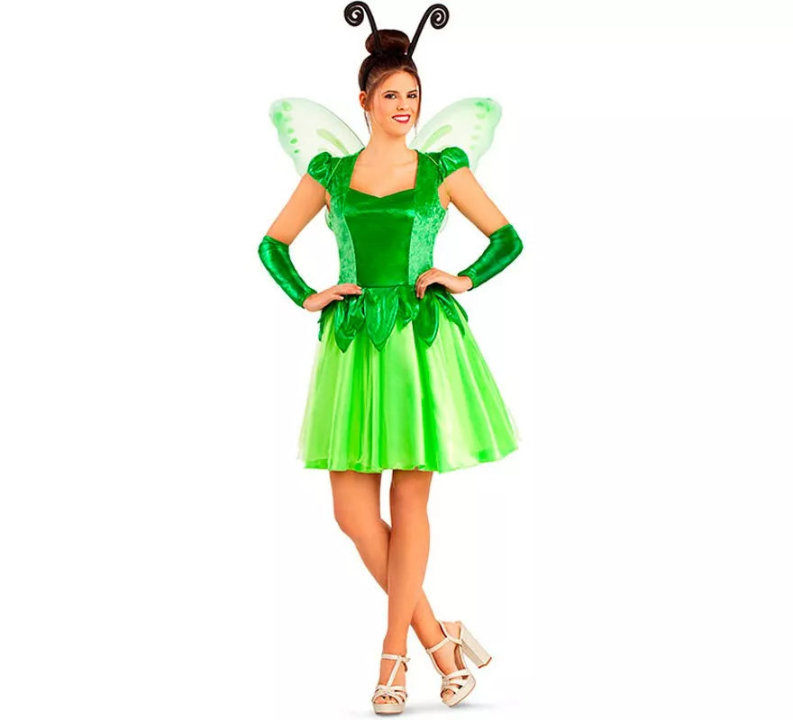 Translation missing: es.Disfraz de Hada Verde para mujer