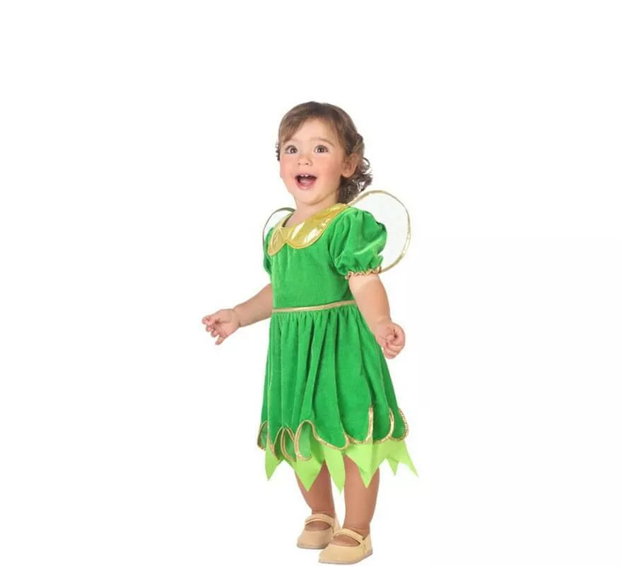 Translation missing: es.Disfraz de Hada verde para niña y bebé