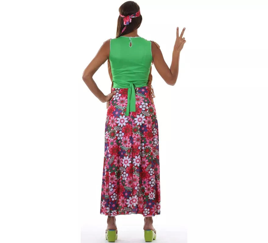 Translation missing: es.Disfraz de Happy Hippie para Mujer