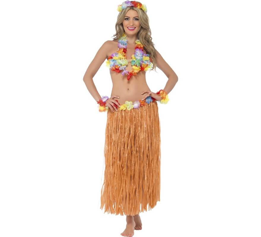Translation missing: es.Disfraz de Hawaiana Naranja