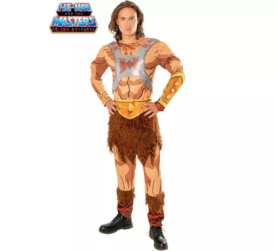Translation missing: es.Disfraz de He-Man traje simulado deluxe para hombre