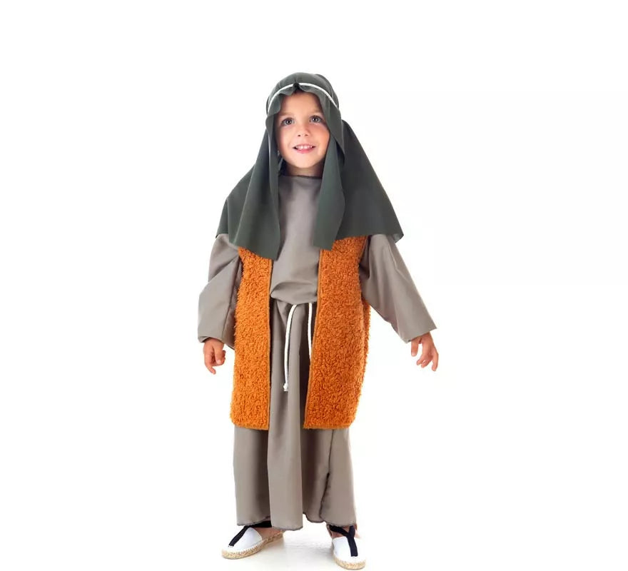 Translation missing: es.Disfraz de Hebreo o San José con Borreguillo para niño