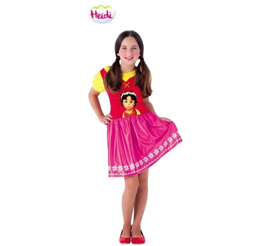 Translation missing: es.Disfraz de Heidi para niña
