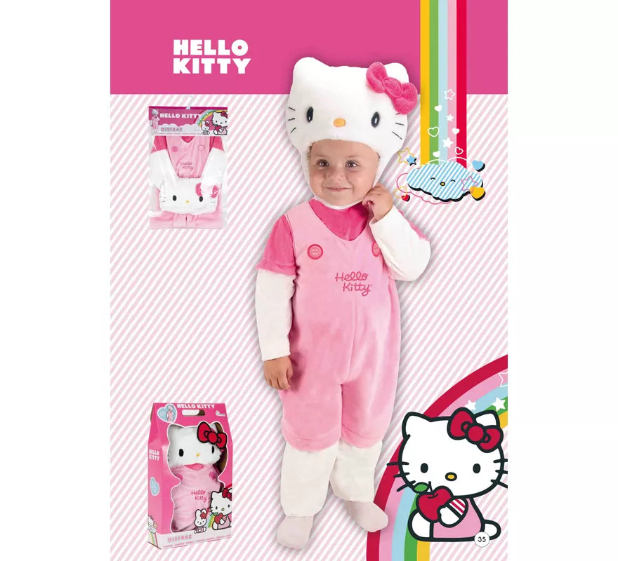 Translation missing: es.Disfraz de Hello Kitty 5-7 años para niña en caja