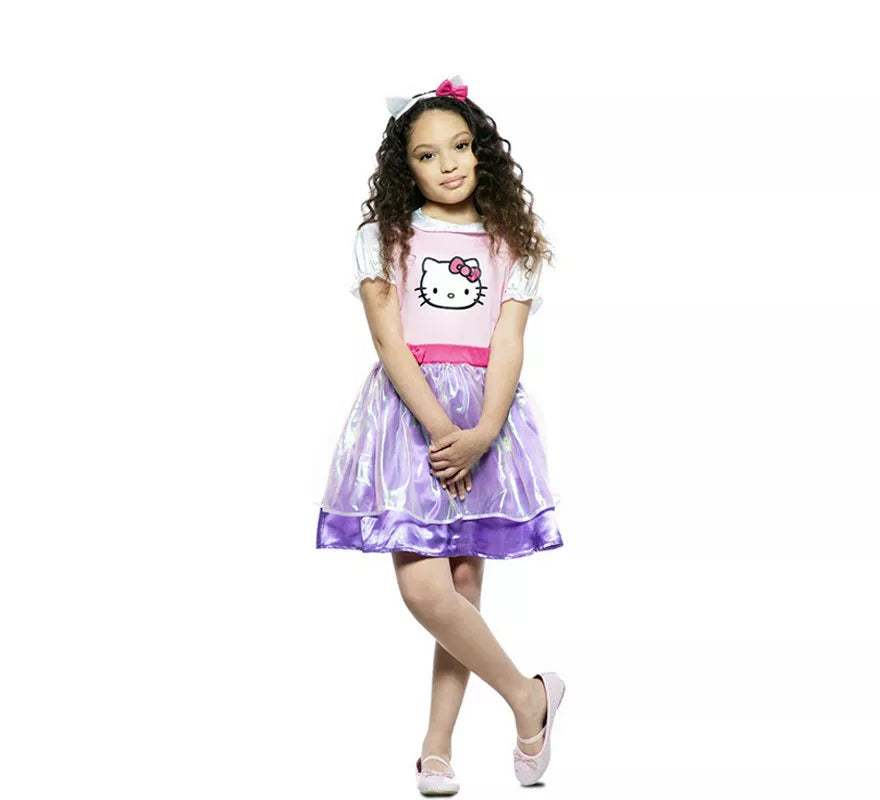 Translation missing: es.Disfraz de Hello Kitty Vestido Tutu para niña