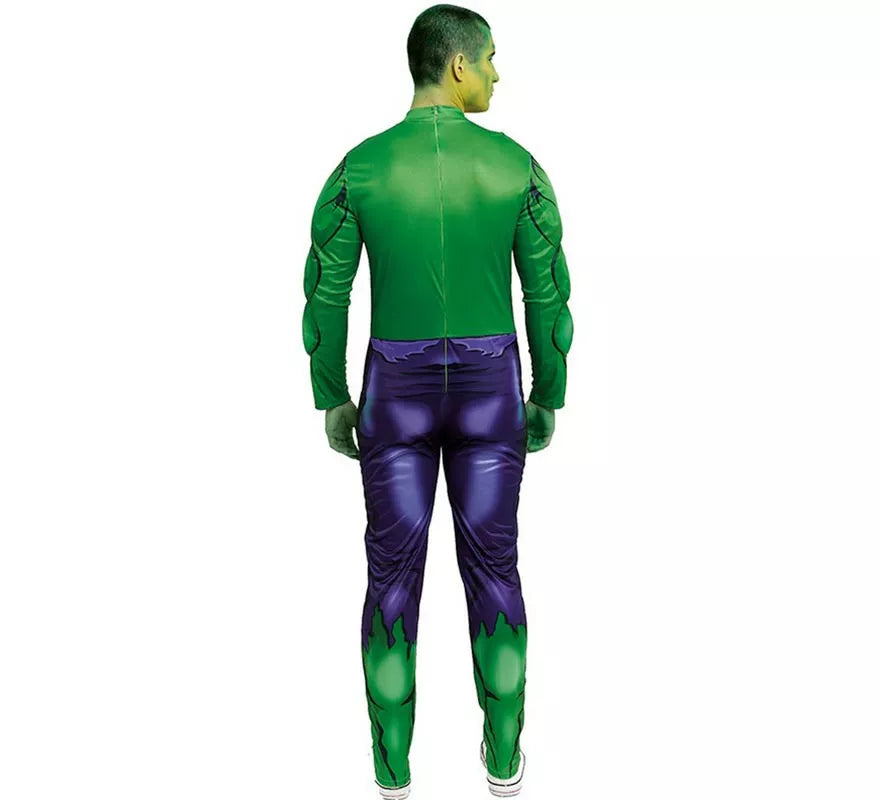 Translation missing: es.Disfraz de Héroe Gigante verde Musculoso para hombre