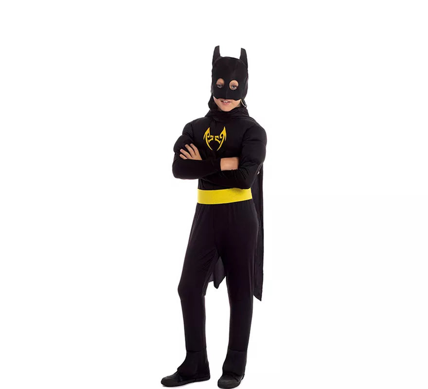 Translation missing: es.Disfraz de Héroe Murciélago negro para niño