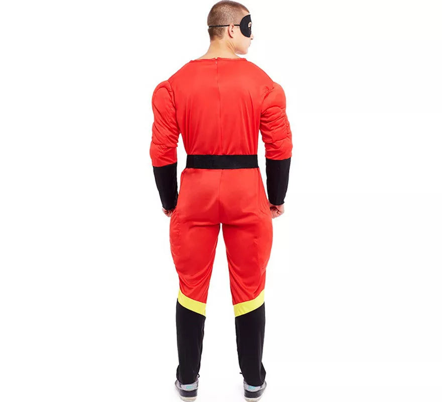 Translation missing: es.Disfraz de Héroe Party rojo para hombre