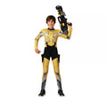 Disfraz de Héroe Robot amarillo para niño