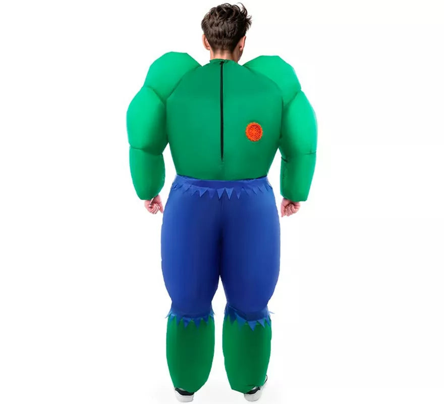 Translation missing: es.Disfraz de Hinchable Gigante Verde para adulto