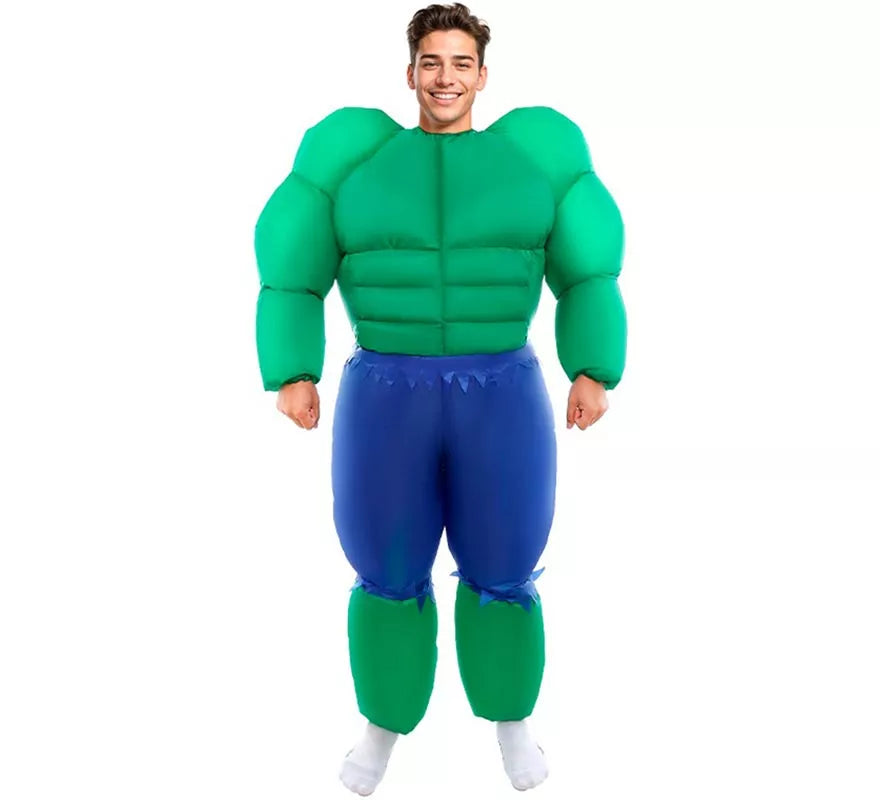 Translation missing: es.Disfraz de Hinchable Gigante Verde para adulto